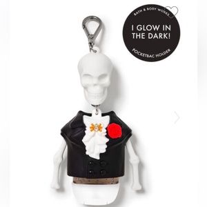 🎃 BBW Dapper Skeleton PocketBac Holder NEW